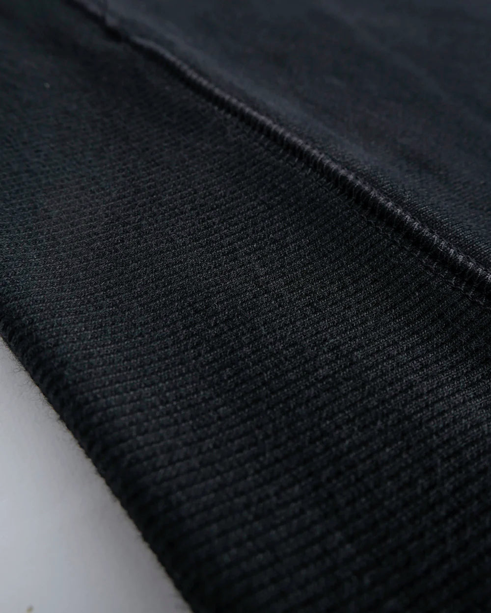 Ink Black Unisex Oversized Crewneck