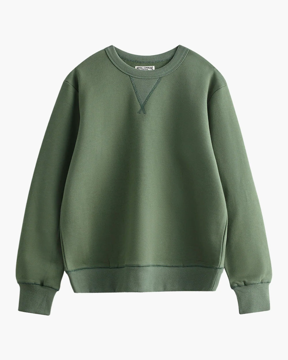 Sage Grey Unisex Oversized Crewneck