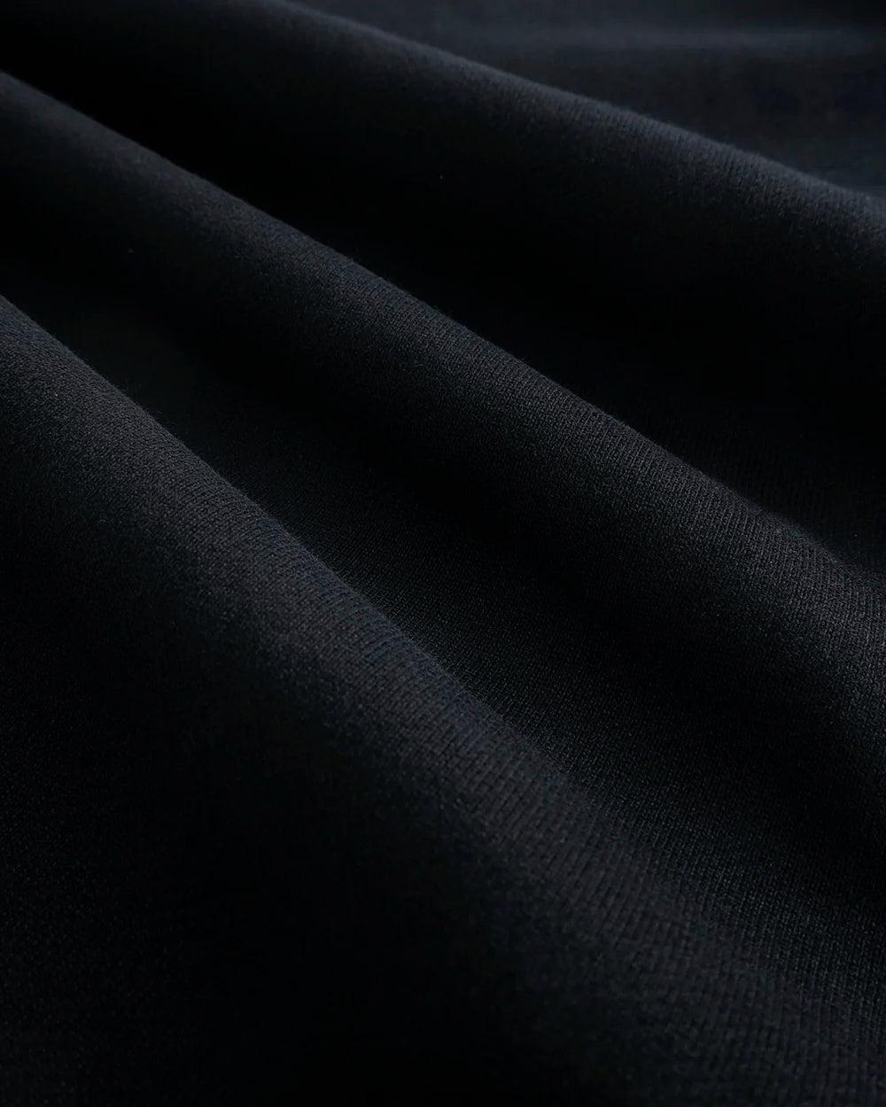 Ink Black Unisex Oversized Crewneck