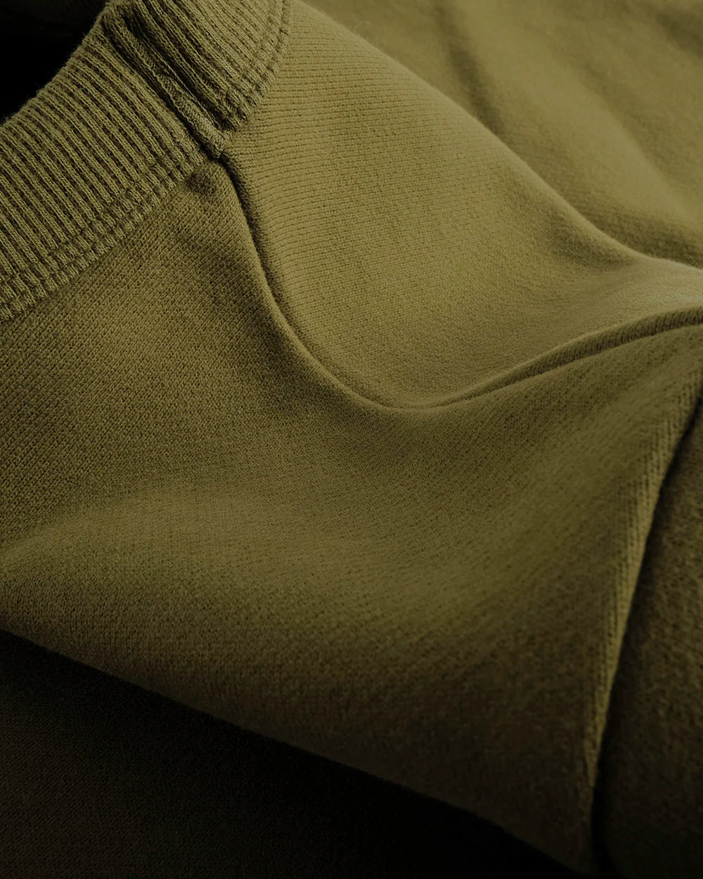 Olive Tea Unisex Oversized Crewneck