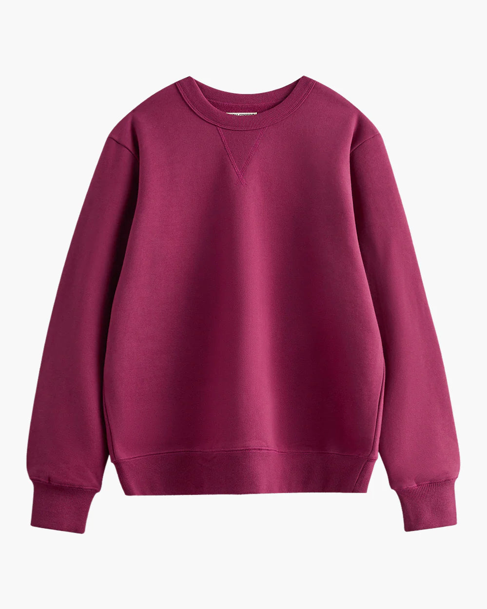 Terracotta Red Unisex Oversized Crewneck