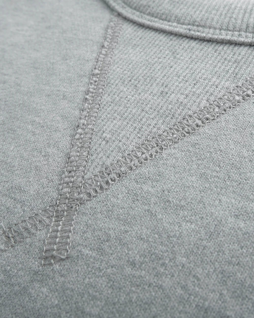 Mist Grey Unisex Oversized Crewneck