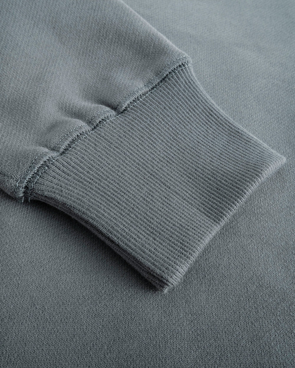 Steel Grey Unisex Oversized Crewneck