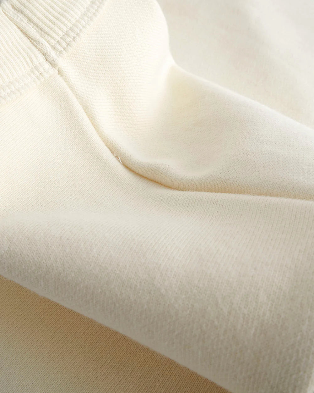 Cloud White Unisex Oversized Crewneck