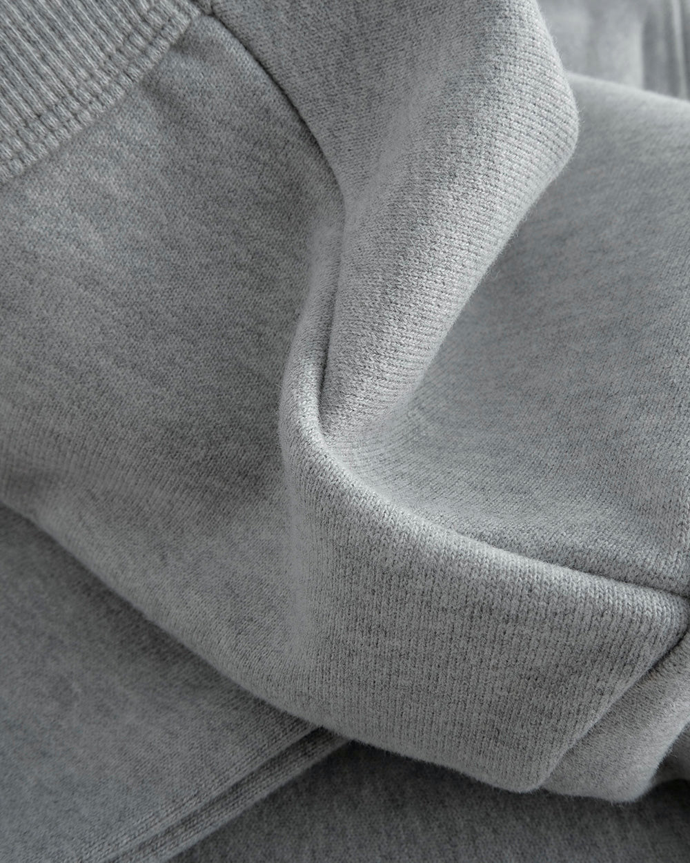 Mist Grey Unisex Oversized Crewneck