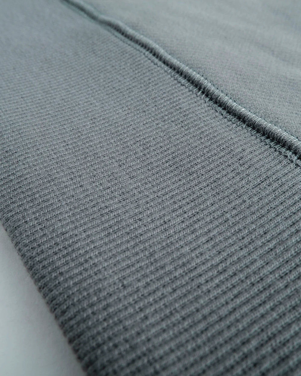 Steel Grey Unisex Oversized Crewneck