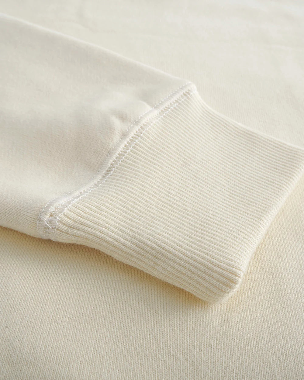 Cloud White Unisex Oversized Crewneck